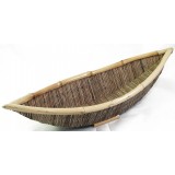 Ratanová ošatka - loďka